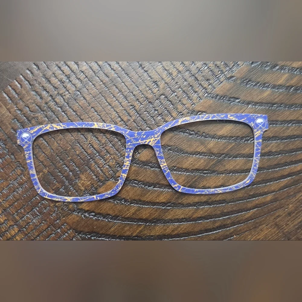 Pair Eyewear Buffalo Sabres NHL Magnetic Top Frame Topper Kirby Blue Gold
